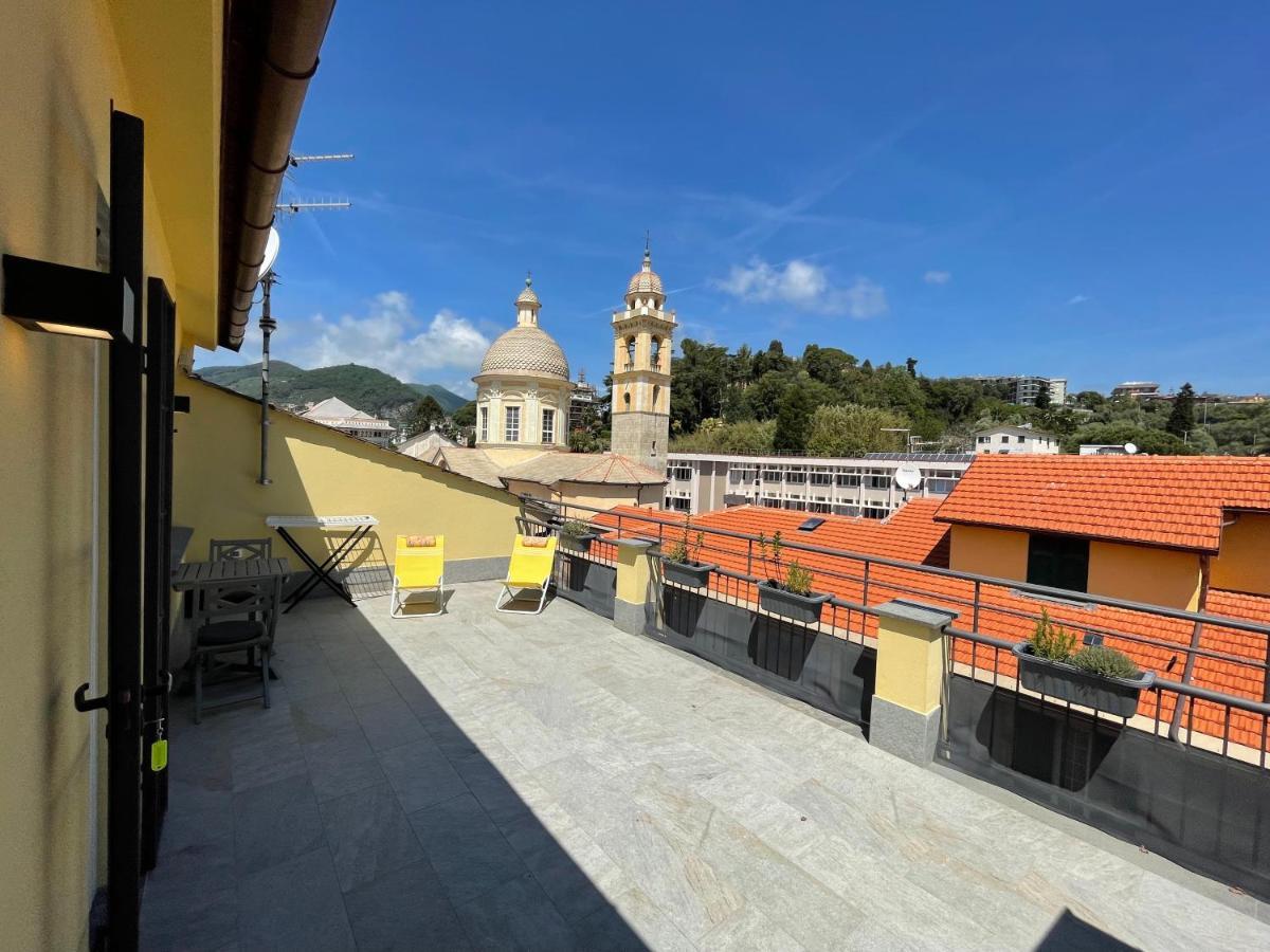 Sun Luxury Apartment In Centro Storico Chiavari Luaran gambar