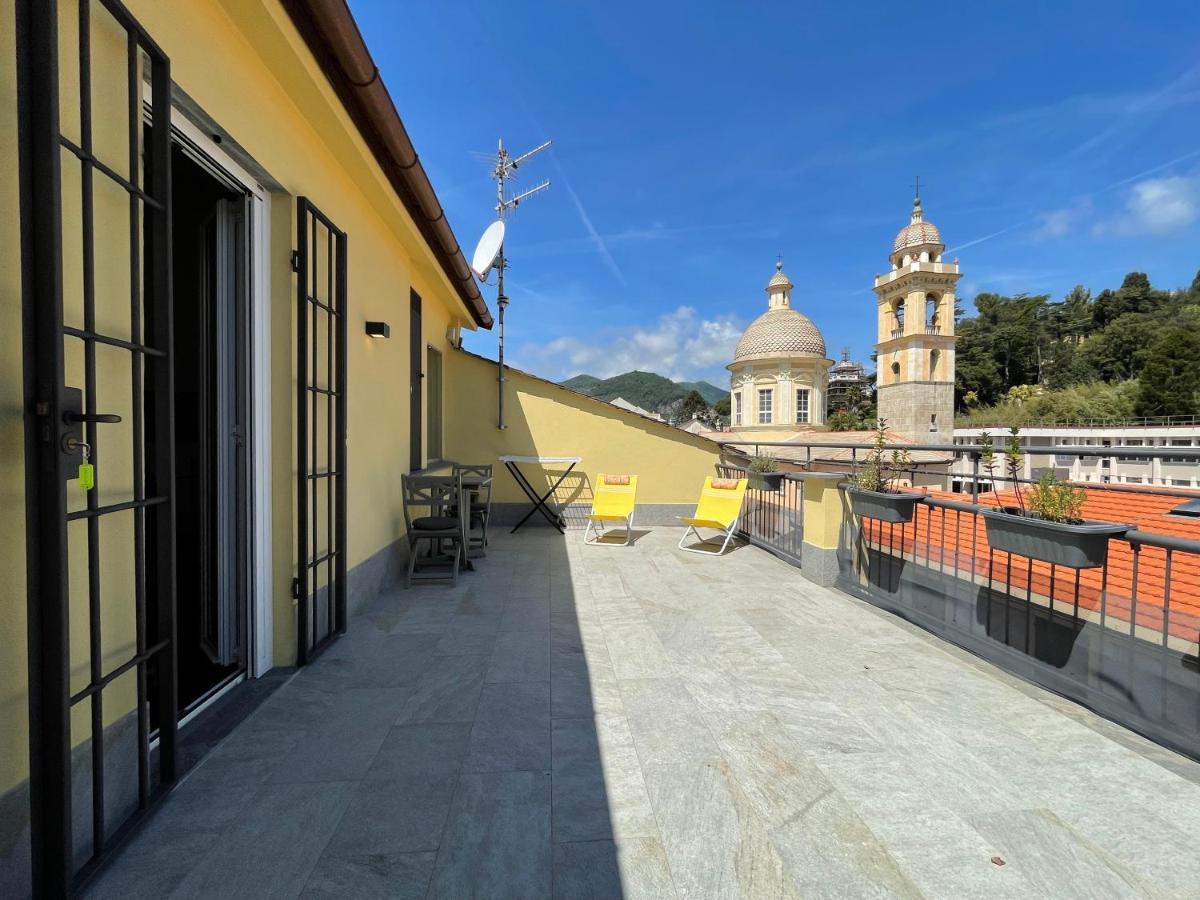 Sun Luxury Apartment In Centro Storico Chiavari Luaran gambar